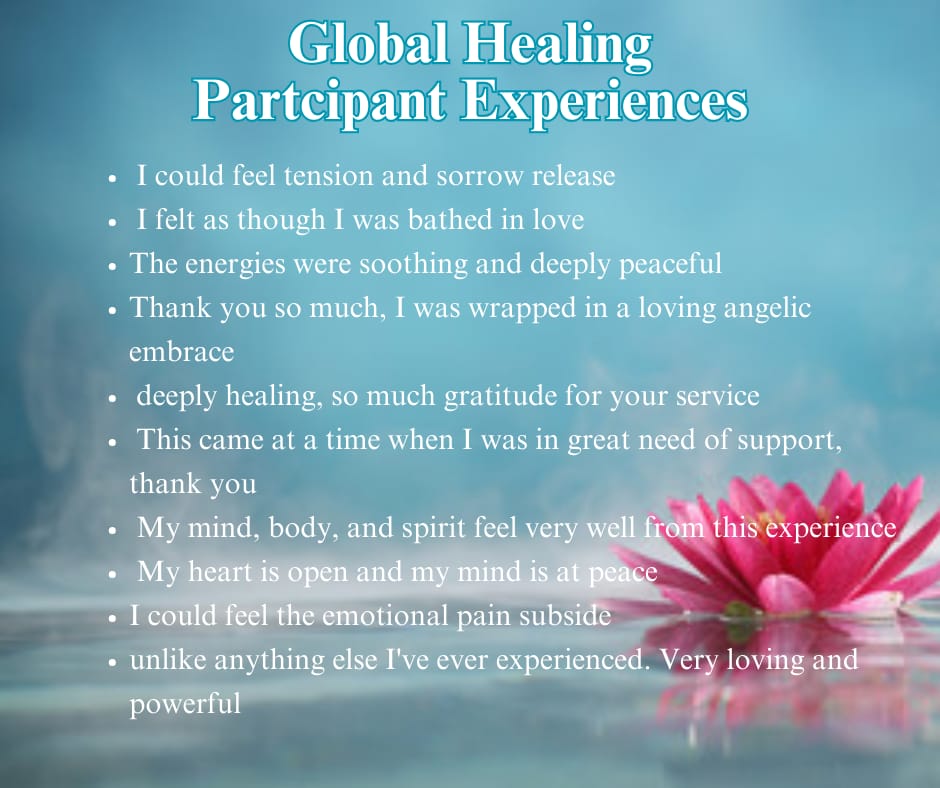 Global healing info